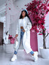 Knitted cardigan "MALIBU" - white